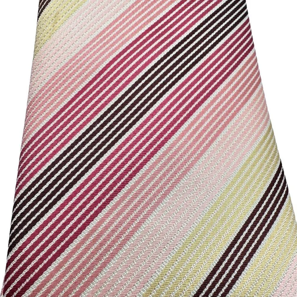 Hermés Paris Men's Multicolor Pastel‎ Tie 100% Silk